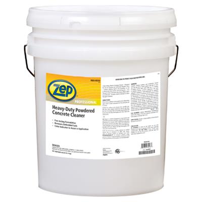 Zep 40lb Orange Heavy Duty Powdered Concrete Cleaner 1/EA