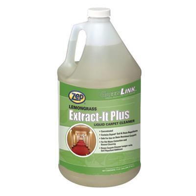 ZEP  Lemongrass Carpet Extraction Solution Concentrate 4/1gal