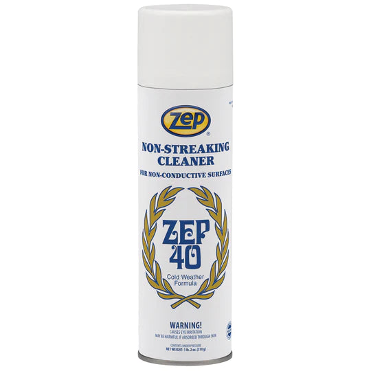 ZEP 40 NON-STREAKING CLEANER - 18 OZ. 12/CS