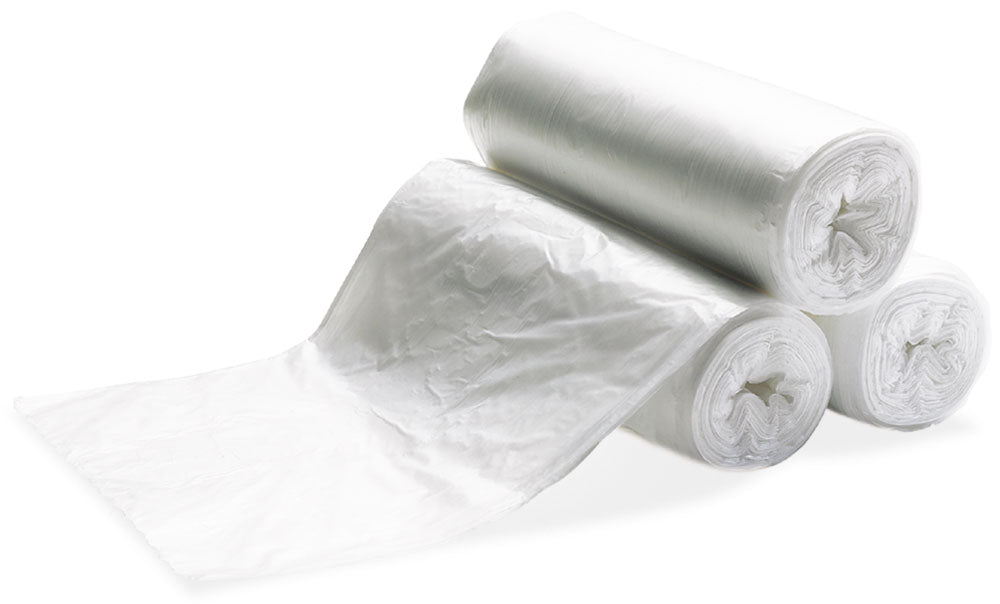 40 in. x 48 in. 16 mic Natural High-Density CLEAR Trash Bags 250/CS