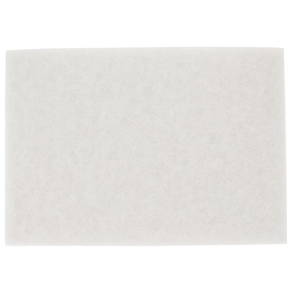 3M WHITE SUPER POLISH PAD 4100 14X20-INCH 10/CS