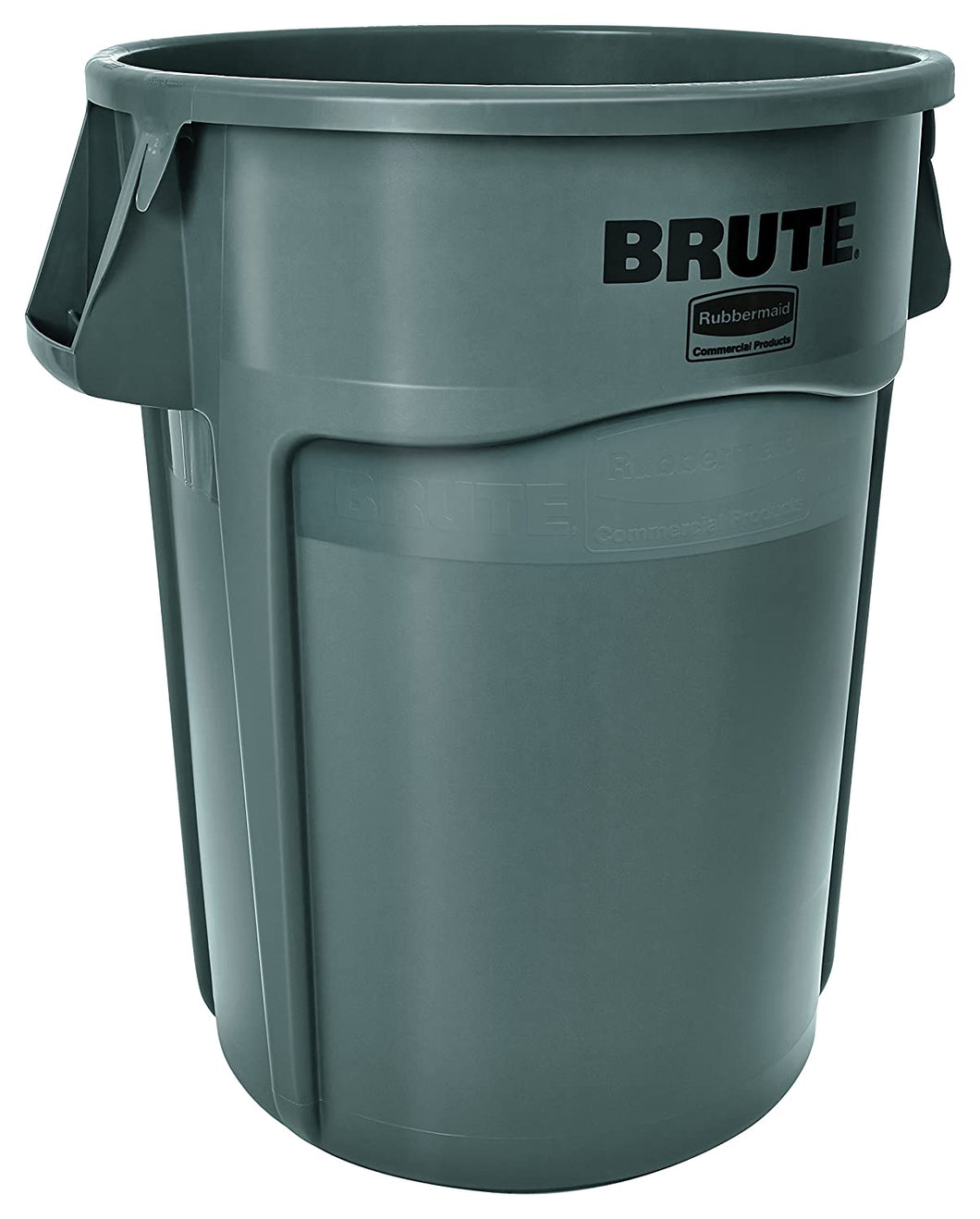 Rubbermaid 264300 Round Brute Container - 44 Gallon Capacity, Gray 1/EA
