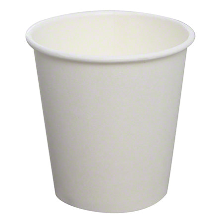 Karat 8 oz Paper Hot Cup White 20/50/CS