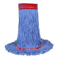 O Cedar® MaxiClean® Loop-End Mop - Medium, Narrow, Blue 12/CS