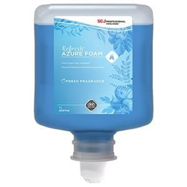 SC Johnson Professional Refresh AZU1L 1 Liter Azure Foaming Hand Soap - 6/Case